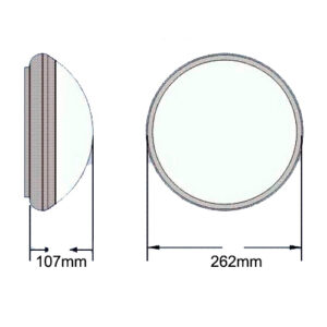 Luminária de Teto Plafon Disco