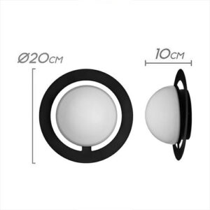 Arandela_Artemiss_preta_tamanho