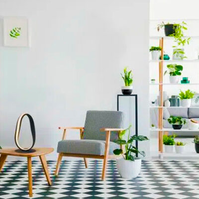 Luminária de Mesa Abajur LED Fotat