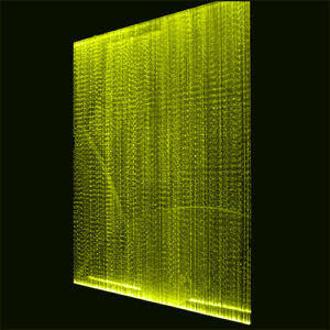 Luminária de Teto Cortina Fibra Óptica