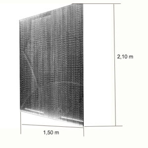 Luminária de Teto Cortina Fibra Óptica