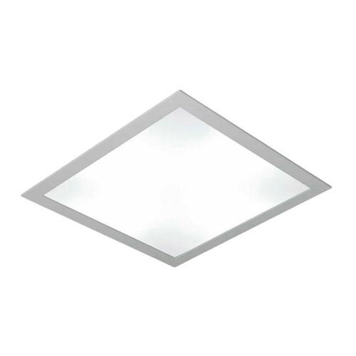 Luminária Ruler e27 Alumínio Frente Plana