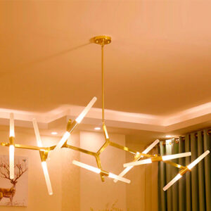 Luminária de Teto Lustre 18 Lâmpadas