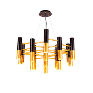 Luminária de Teto Lustre 19 Lâmpadas Silício