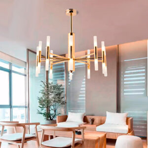 Luminária de Teto Lustre 20 Lâmpadas