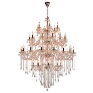 Luminária de Teto Lustre Maria Thereza 42 Lâmpadas