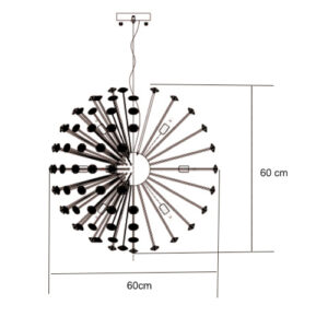 Luminária de Teto Lustre Pendente Explozao
