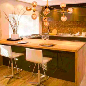 Luminária de Teto Lustre Pendente Volans 10 Globos