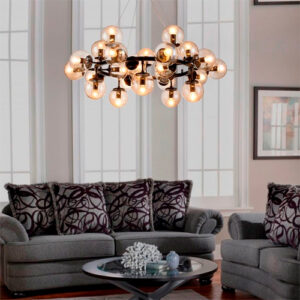 Luminária de Teto Lustre Pendente Volans 25 Globos