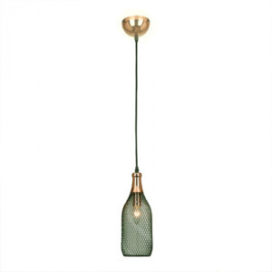 Luminária de Teto Pendente Copper Garrafa