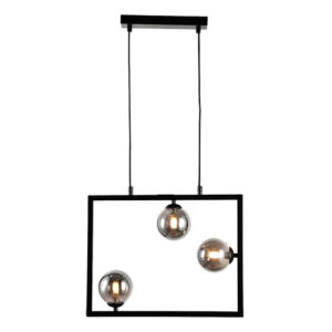 Luminária de Teto Pendente Culumpio Fume Pequeno