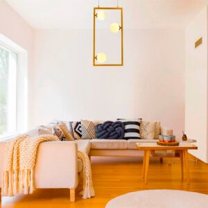 Luminária de Teto Pendente Culumpio Fume Vertical