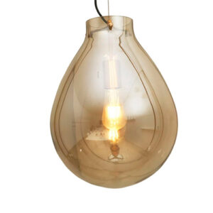 Luminária de Teto Pendente Globo Pera Grande 1 Lâmpadas