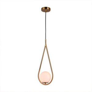 Luminária de Teto Pendente Gota Preto