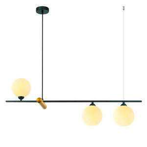 Luminária de Teto Pendente Guadua 3 Globos