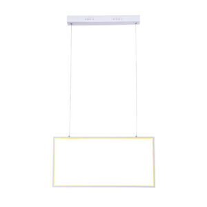 Luminária de Teto Pendente LED Barra Retangular