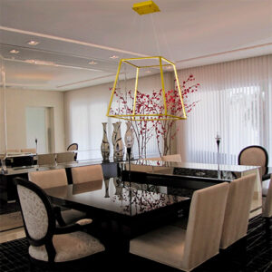 Luminária de Teto Pendente Led Integrado Quadra