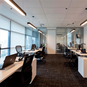 Luminária de Teto Pendente Retangular