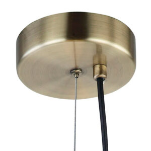 Luminária de Teto Pendente Vidro Bango