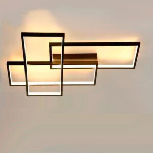 Luminária de Teto Plafon 3 Retângulos