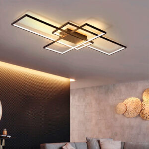 Luminária de Teto Plafon 3 Retângulos