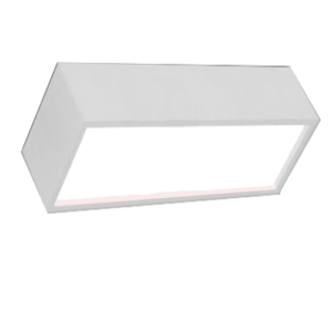 Luminária de Teto Sobrepor Retangular Acrílico 4