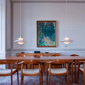 Luminária de Teto Pendente 3 Defletores