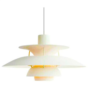 Luminária de Teto Pendente 3 Defletores