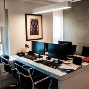 Luminária de Teto Pendente Retangular 2