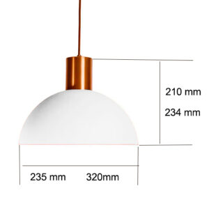 Luminária de Teto Pendente Taba