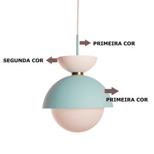 Luminária de Teto Pendente Tasa