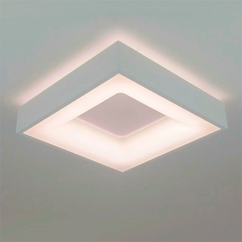 Luminária de Teto Plafon Alumínio Beleza