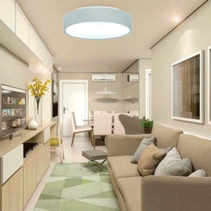 Luminária de Teto Plafon Redondo