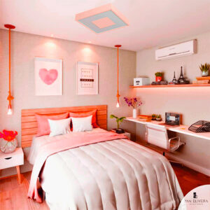 Luminária de Teto Plafon Redondo Sobrepor LED Integrado Donna