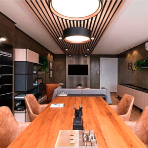 Luminária de Teto Plafon Redondo Turmalina