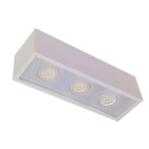 Luminária de Teto Spot Sobrepor Frente Recuada