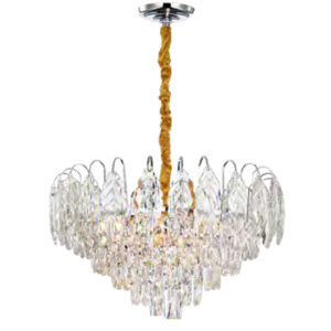 Luminária de Teto Lustre Cristal Diamante