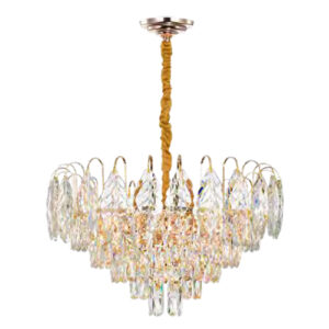 Luminária de Teto Lustre Cristal Diamante1