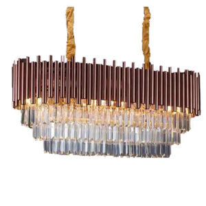 Luminária de Teto Lustre Etoile Retangular