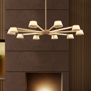 Luminária de Teto Lustre Focos Perfet3