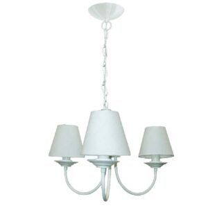 Luminária de Teto Lustre Madrilenho 3 Cúpulas-1