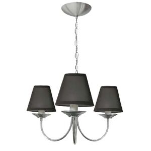 Luminária de Teto Lustre Madrilenho 3 Cúpulas-2