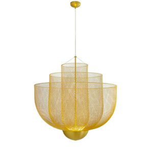 Luminária de Teto Lustre Pendente Led Telado1