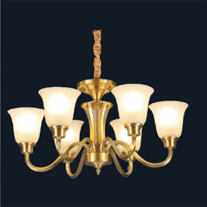 Luminária de Teto Lustre com Tulipas Lumieri