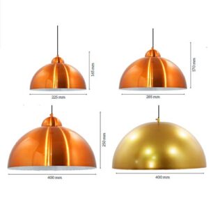 Luminária de Teto Pendente Alumínio Clássico