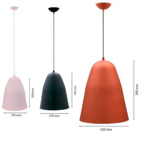 Luminária de Teto Pendente Alumínio Oca_-06