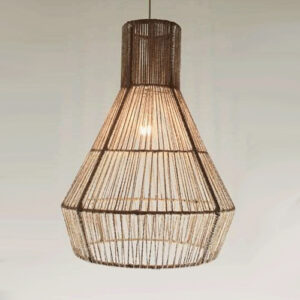 Luminária de Teto Pendente em Fibra Natural Sisal 1003