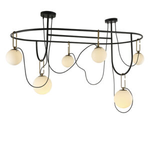 Luminária de Teto Plafon Pilotas