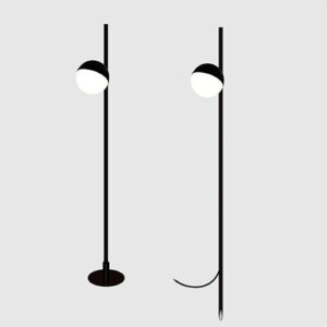 Balizador Meia Bolinha Lateral