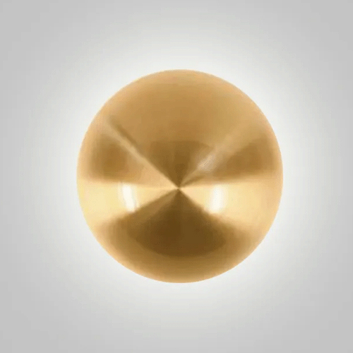 Arandela Meia Esfera Rebatedora